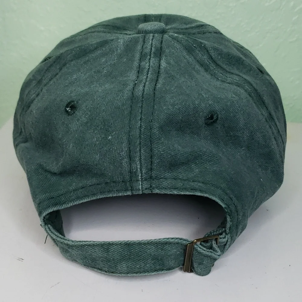 women's SIMPLY BLESSED green soft ball cap